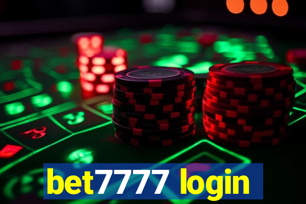 bet7777 login